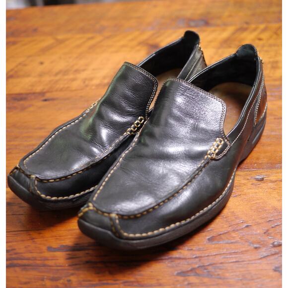 COLE HAAN Comfort Soles Black Leather Driving Moccasins Comfort Loafers 11.5M 46 main image 7